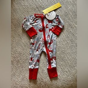 Little Sleepies Valentine Newborn Zippy NWT